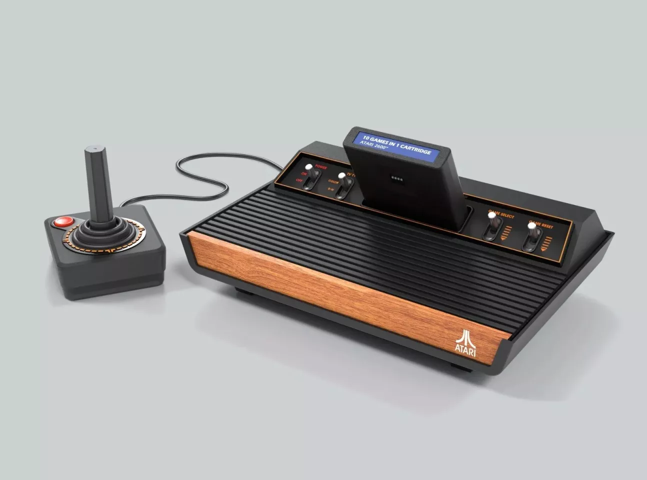 The upcoming retro games console is 80% the size of the original Atari 2600, and gains modern features like HDMI connectivity and USB-C power
